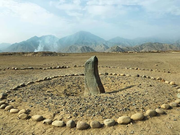 Caral, a UNESCO world heritage site.