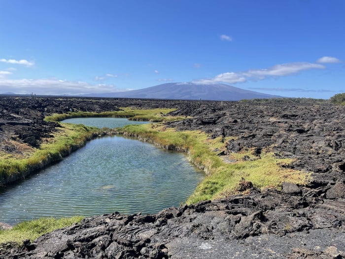 Isabela Lake and Volcano - Galapagos, Ecuador