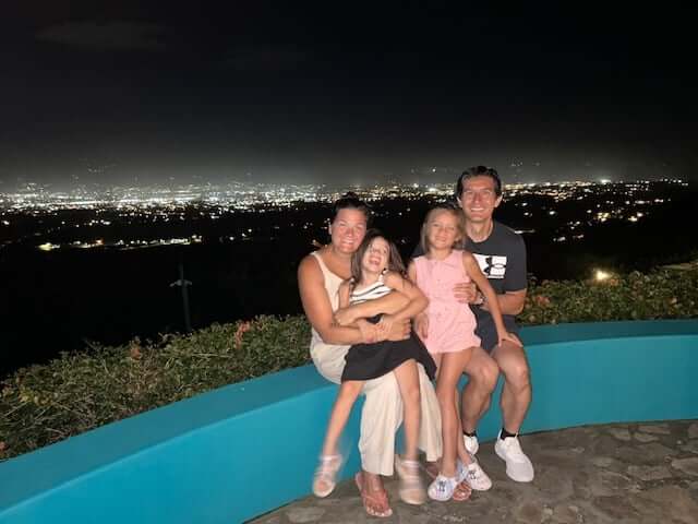 Family time in Costa Rica