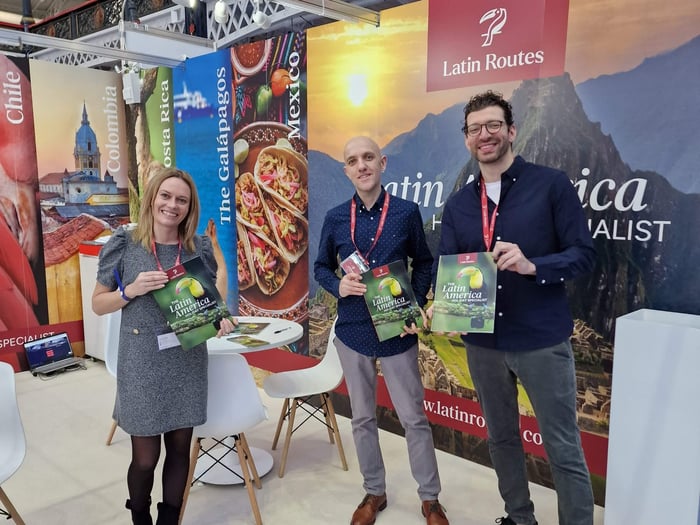 Jenna, Paul and Giuliano ready to meet future travellers