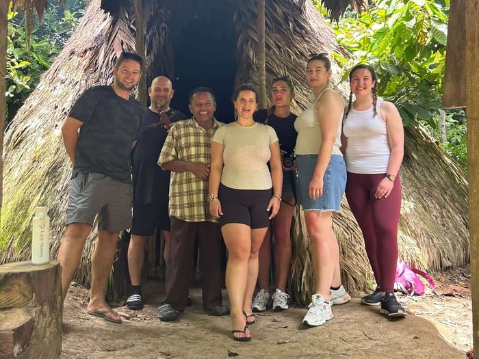 The Latin Routes team explore Puero Viejo