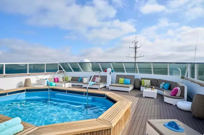 Facilities onboard the National Geographic Islander II ship