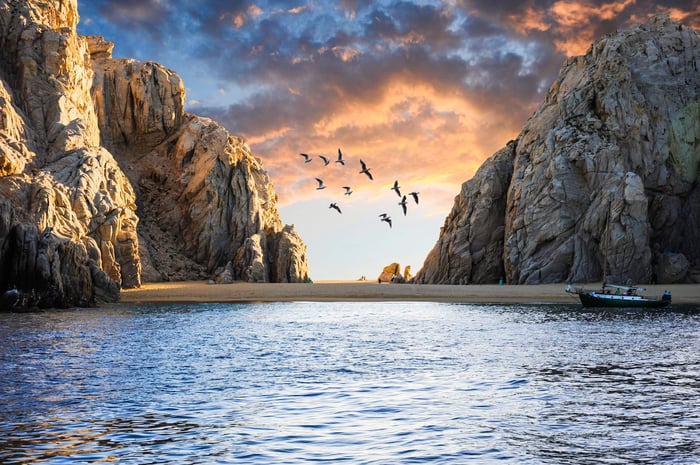 Lover's Beach of Cabo San Lucas.