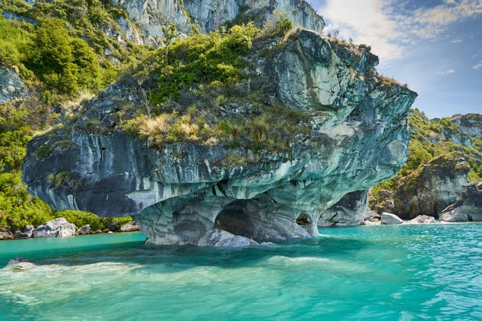 Marbel Caves, General Carrera Lake, or Lake Buenos Aires