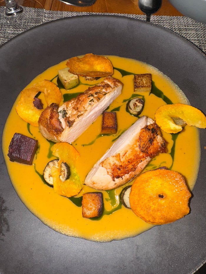 Food at Pacuare Lodge