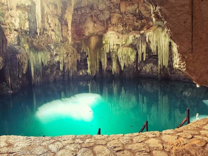 A cenote in the Yucatan 