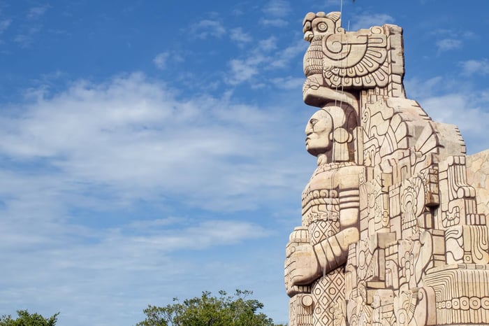 monumento paseo de montejo, merida, yucatan