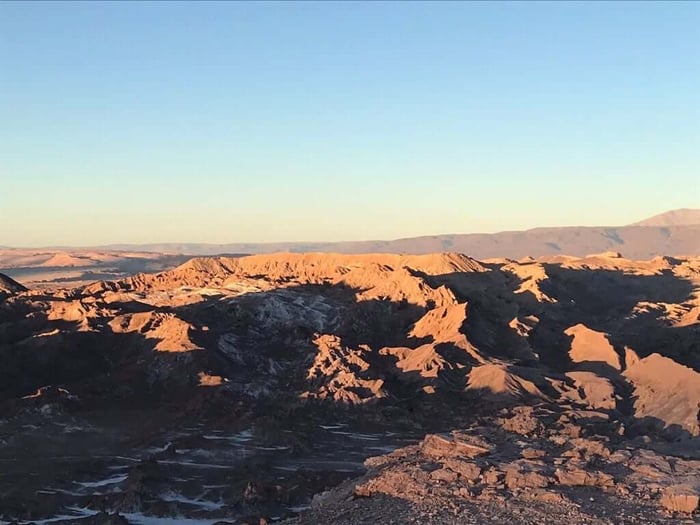 Sunset in Moon Valley
