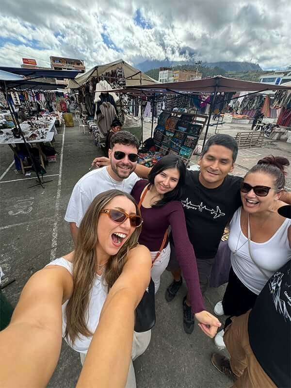 Exploring Otavolo market