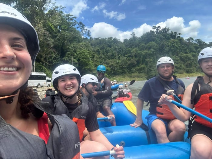 River rafting on the Pacuare River