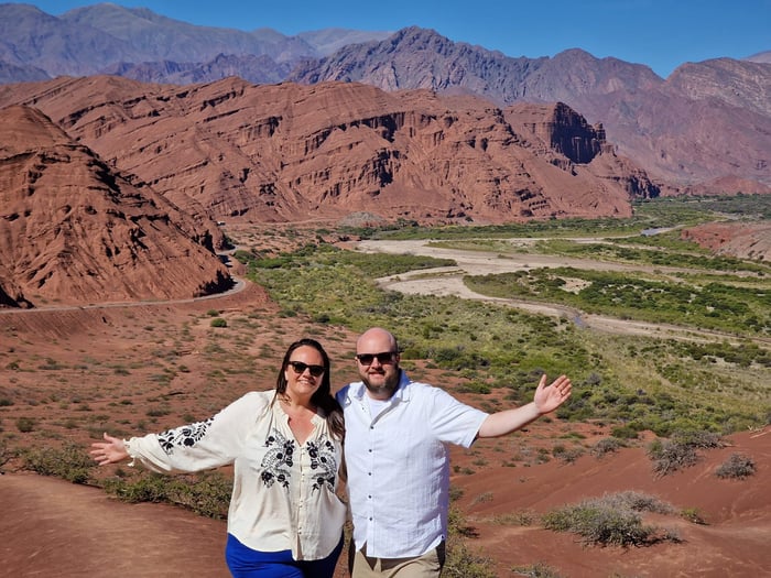 Sarah and Martin explore Northwest Argentina