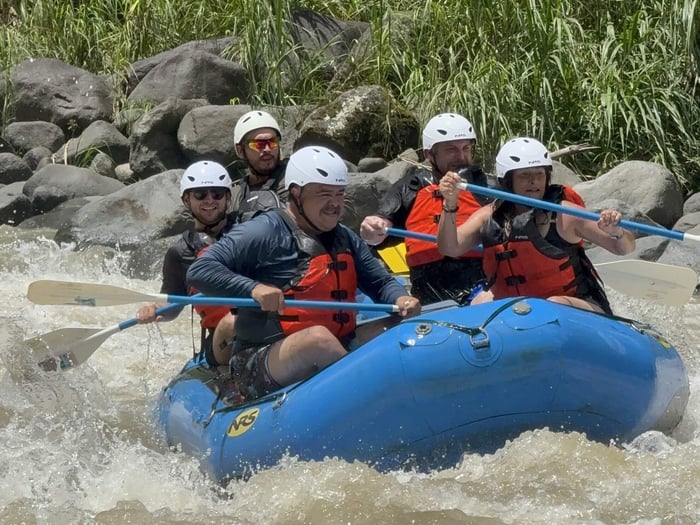 River rafting on the Pacuare River