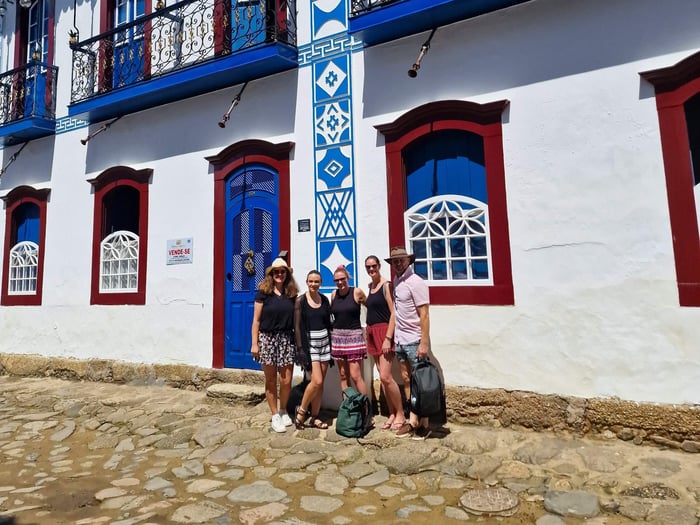 The Latin Routes team in Paraty