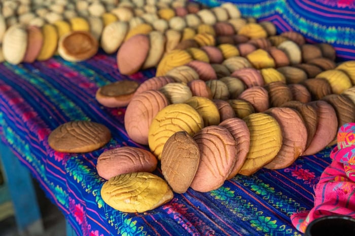 Mexican bakery items