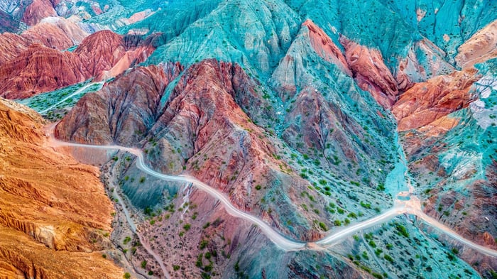 The Hill of Seven Colours, Purmamarca Jujuy Argentina