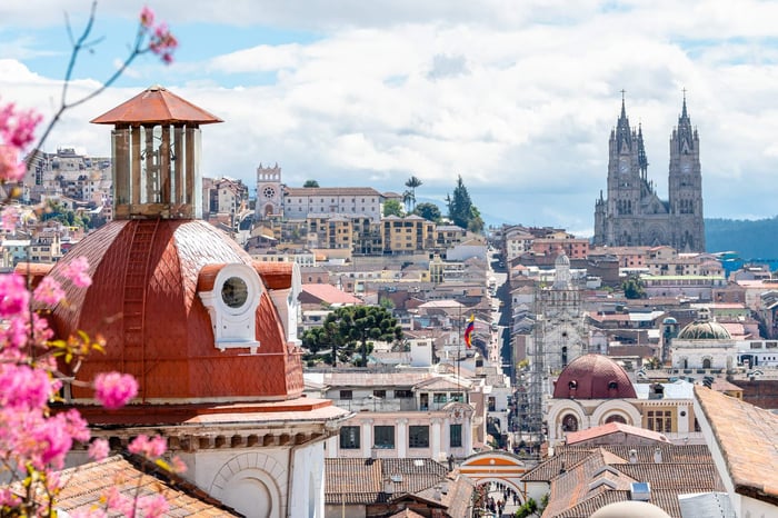 Quito old town, ecuador