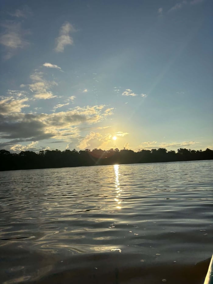 Sunrise in Tortuguero