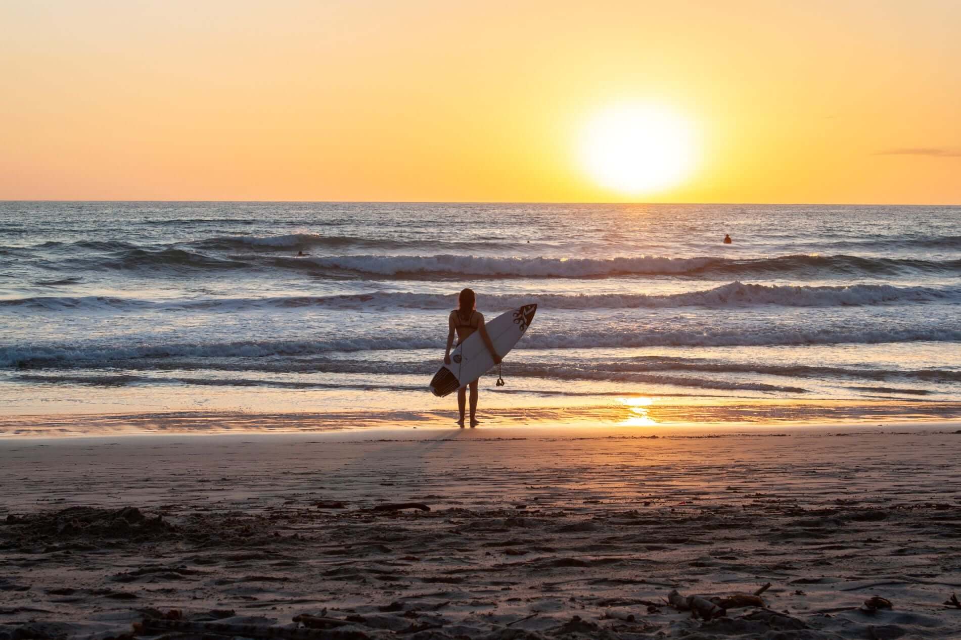 Surfing in Costa Rica