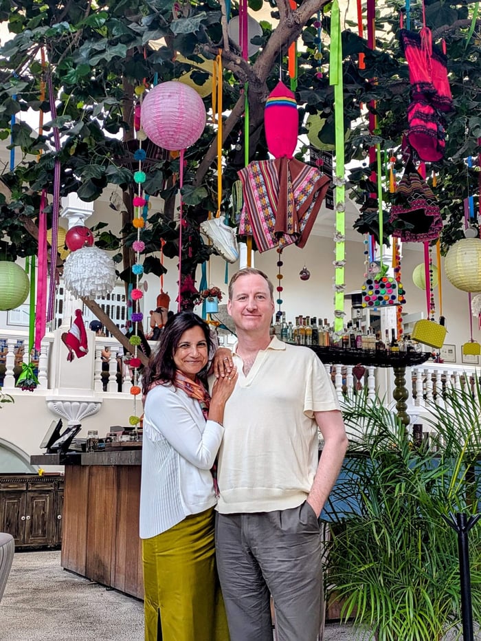 Susan and her husband