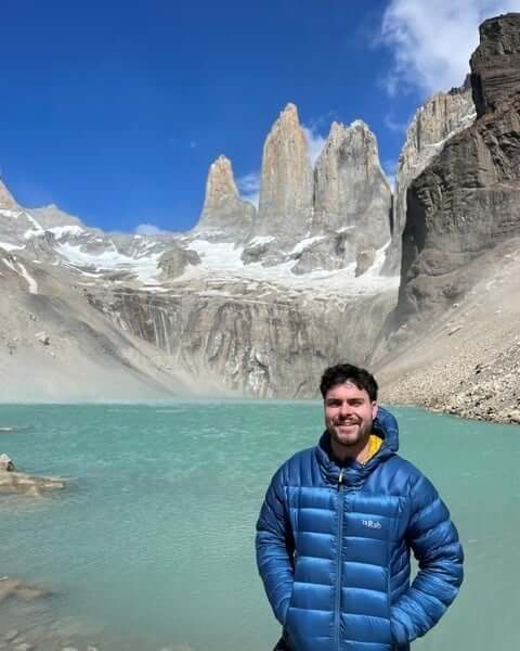 Alex at Las Torres, Torres del Paine