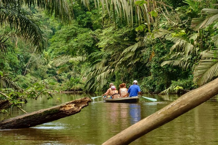 Totuguero by boat