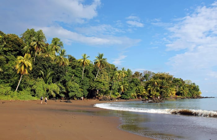 View of Drake Bay, Osa Peninsula, Costa Rica