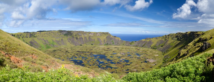 Rano Kau crater