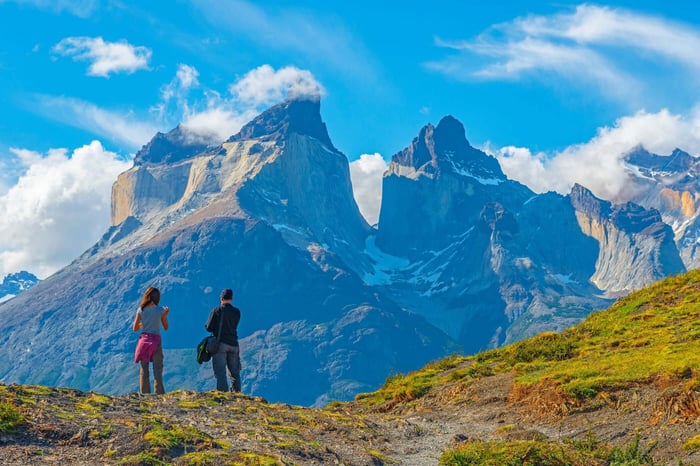 Sceninc views in the Andes