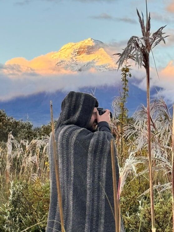 Alex: It’s more a photo of myself taken by my talented colleague on Cotopaxi.
