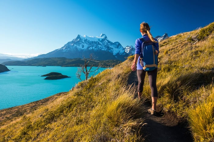 Patagonia hiking