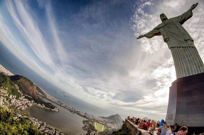 Jesus Through the Fisheye, captured by Lewis