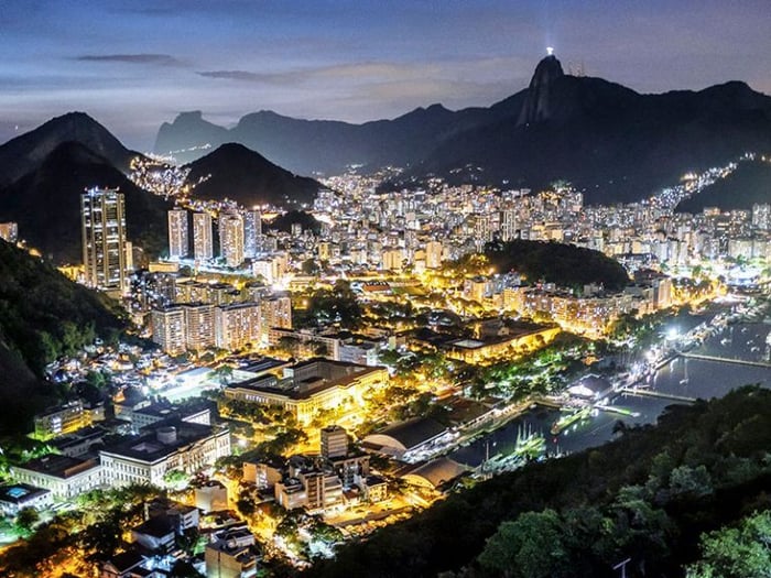Rio Nights, captured by Lewis on Morro da Urca