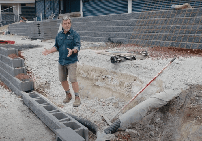 Black Snake Drainage Pipe for Retaining Walls