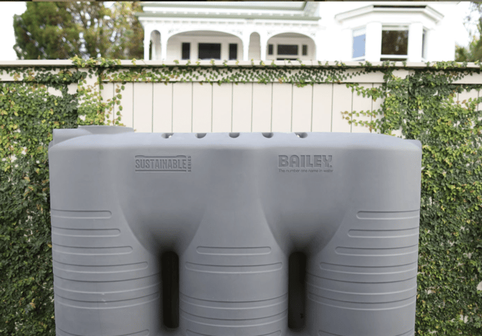 Bailey Tanks Sustainable Slimline Tank Install
