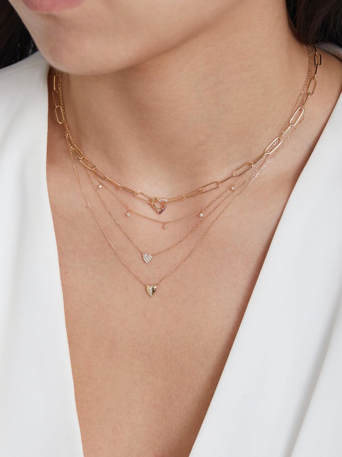 14k gold jewellery necklace