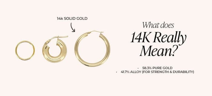 14k gold jewellery