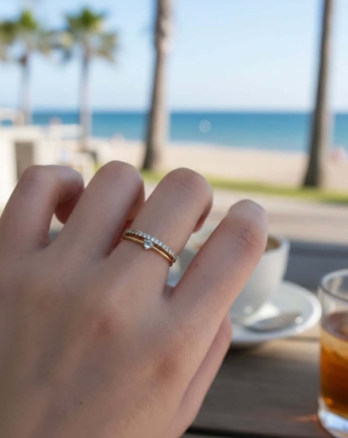 aquamarine ring