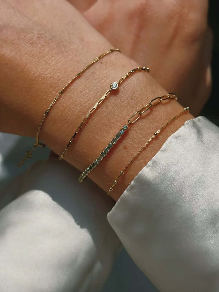 Gold Plated Bracelets