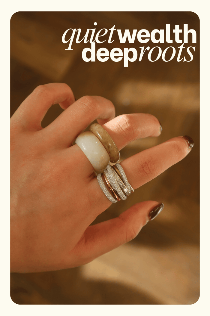 jade rings luxury old money jewellery
