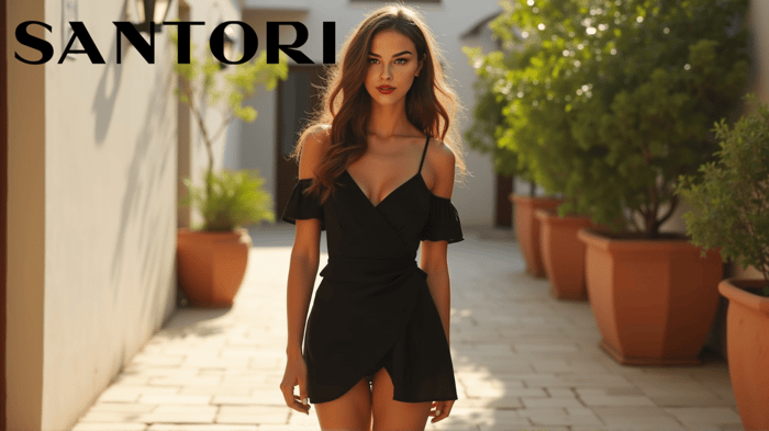 Effortless Elegance: Why Every Woman Needs an Elegant Mini Dress in Her Wardrobe – styled for Santori The Label’s 2025 editorial line, focusing on elegant mini dress.