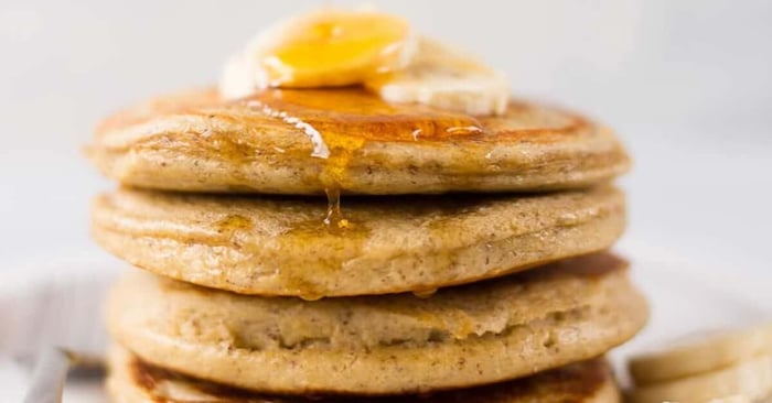 Banana Protein Pancakes