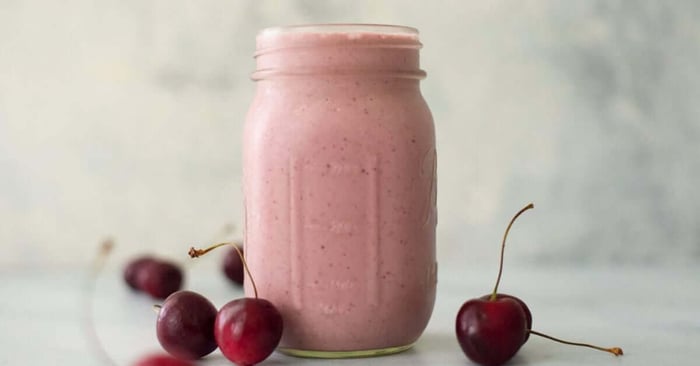 Cherry Vanilla Protein Smoothie