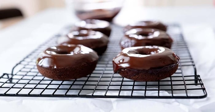 Healthy Chocolate Donuts