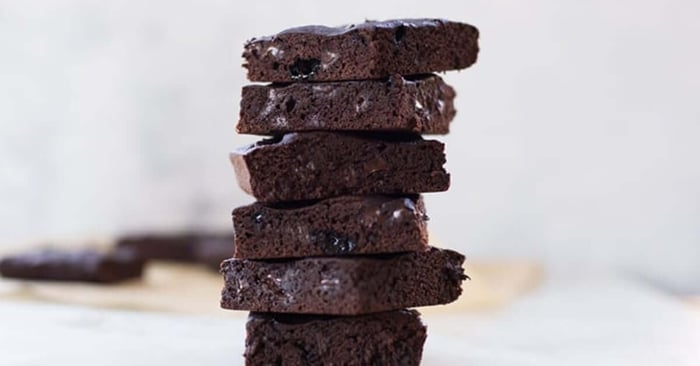 Healthy Dark Chocolate Brownies