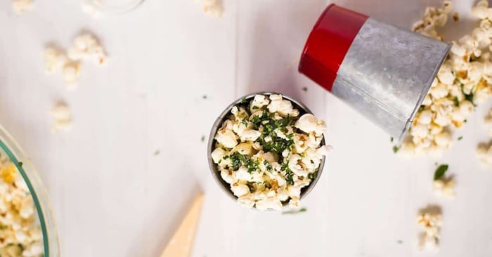 Healthy Homemade Popcorn Recipe