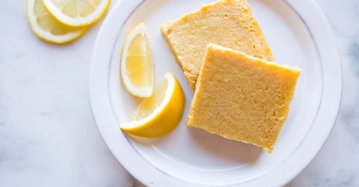 Healthy Lemon Bars