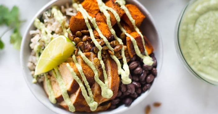 High Protein Chicken Bowl