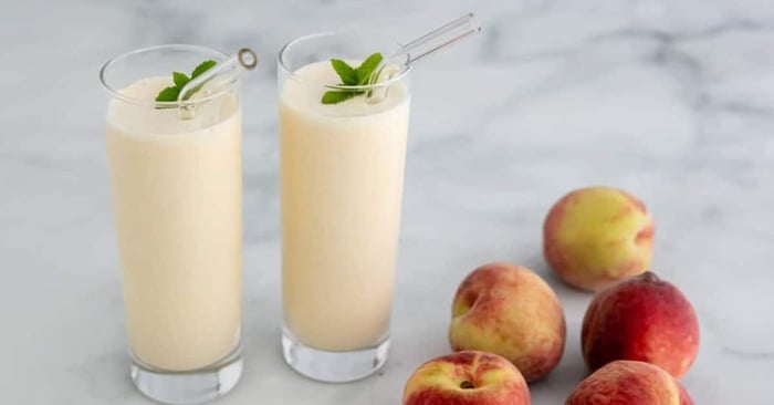Peach Protein Shake
