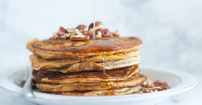 Sweet Potato Protein Pancakes