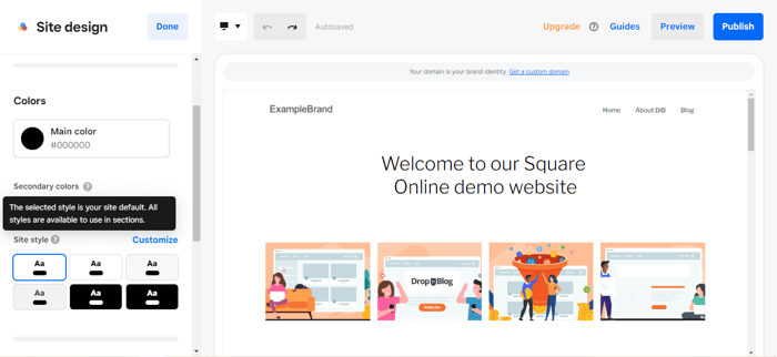 square vs wix